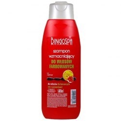 BINGOSPA Szampon wzmacniający - do włosów farbowanych lub z pasemkami 500ml
